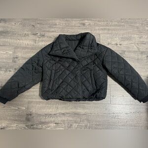 Black Quilted Jacket